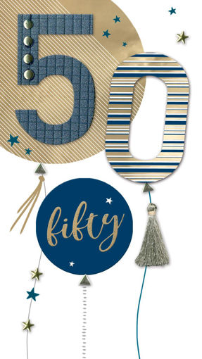 Picture of 50TH BIRTHDAY CARD